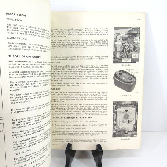1976 Johnson Outboards Service Manual 135 HP Model 135EL76 135TL76 - Picture 6 of 8